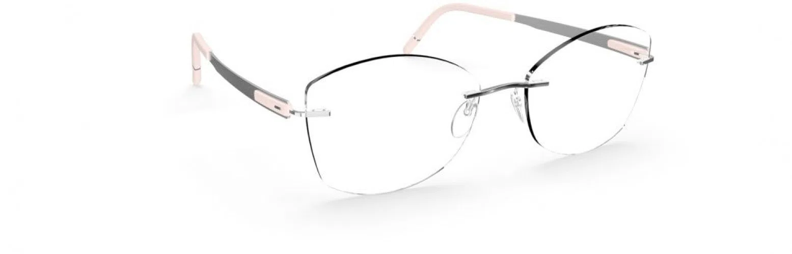 Silhouette Blend Chassis Rimless 5555 Eyeglasses - view 57